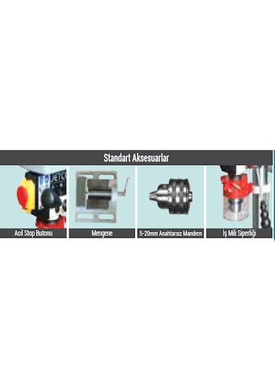 JETCO JDP 25 SÜTUNLU MATKAP 25 MM MONOFAZE
