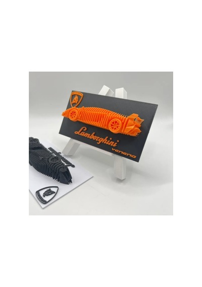 Lamborghini Katmanlı 1:24 Ölçekli Dekor