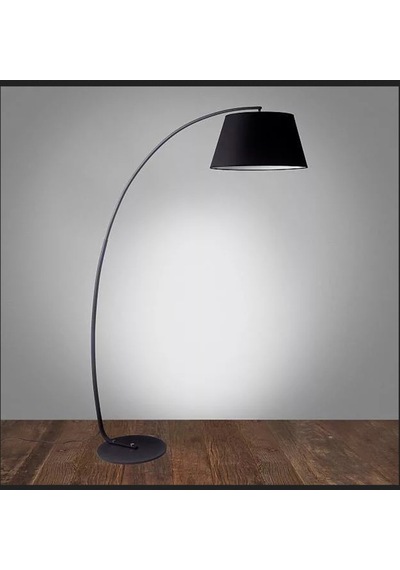 Riolight Hareketli Kumaş Başlık Metal Gövde Lambader(542860631)