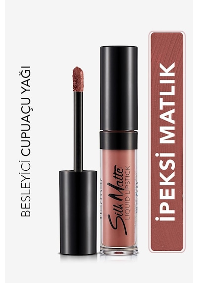 Flormar Silk Matte Kurutmayan Likit Mat Ruj 002 Fall Rose