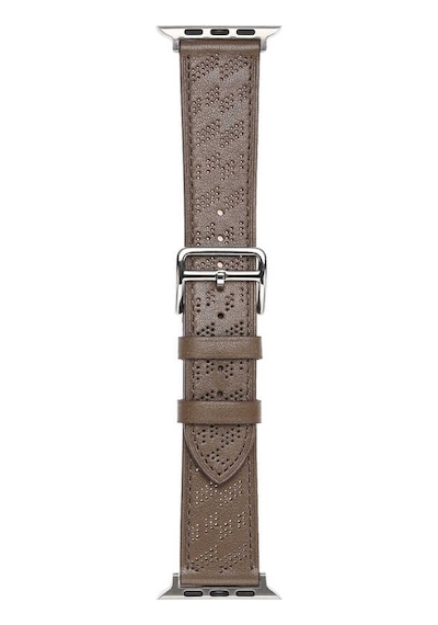 Watch 7 41mm Uyumlu Krd-76 Pu Deri Kordon Strap Kayış Clo- Siyah