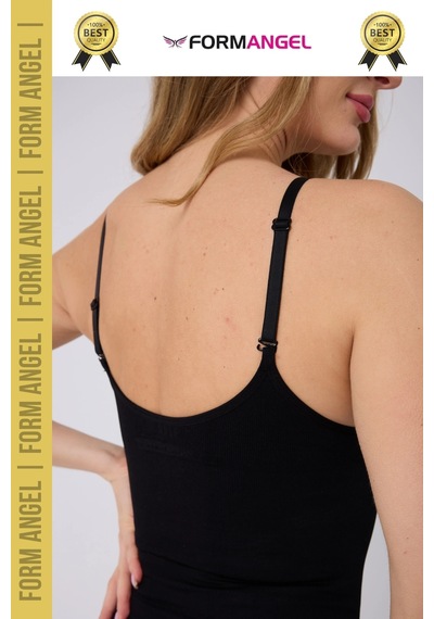 Carlburn Korse İz Bırakmayan Kaymaz Seamless Toparlayıcı Dikişsiz Kadın Çıtçıtlı String Body Korse - 2 Adet Siyah Carlburn Korse İz Bırakmayan Kaymaz Seamless Toparlayıcı Dikişsiz Kadın Çıtçıtlı String Body Korse - 2 Adet Siyah