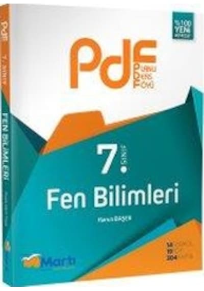 7.Sınıf Fen Bilimleri Pdf - Martı Yayınları
