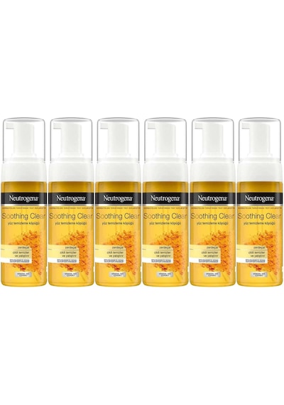 Neutrogena Soothing Clear Yüz Temizleme Köpüğü 6 x 150 ML