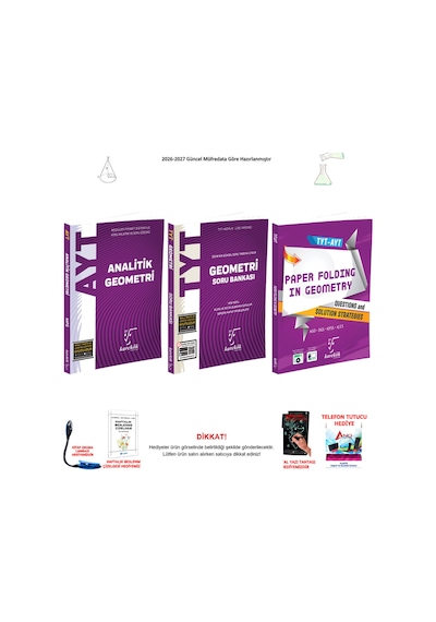 Karekök Tyt Ayt Geometri Konu Anlatımlı Soru Bankası 3 Kitap Seti