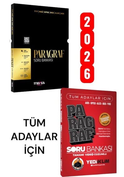 Tüm Adaylar İçin Çözümlü Paragraf Soru Bankası-marka 2026 Tüm Adaylar Paragraf Özetli Soru Bankası