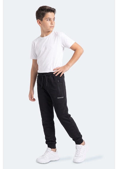 Slazenger Prımo Unisex Çocuk Siyah Eşofman Altı