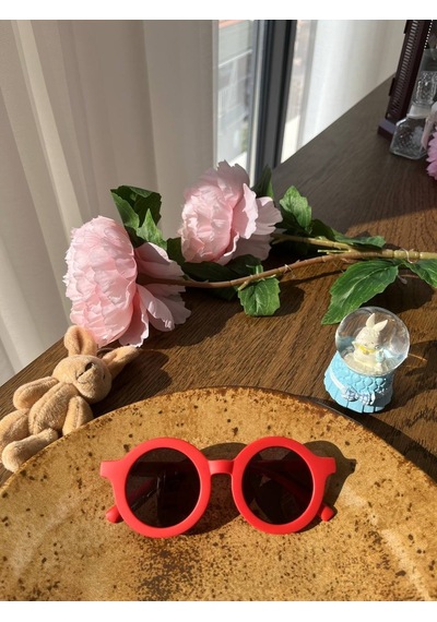 Jolly Kıds Çocuk Güneş Gözlüğü Kemik İskandinav 38 Kırmızı