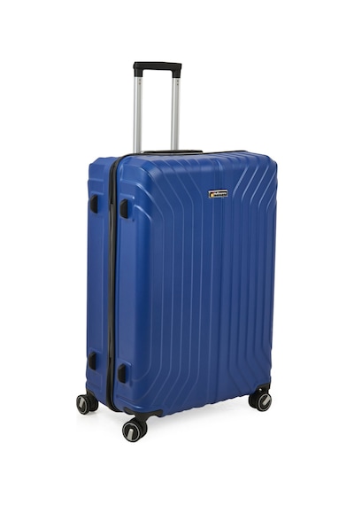 Hoffmannss Vertical Line Büyük Boy Abs Valiz - Gece Mavisi - 76x52x30 Cm Çok Renkli