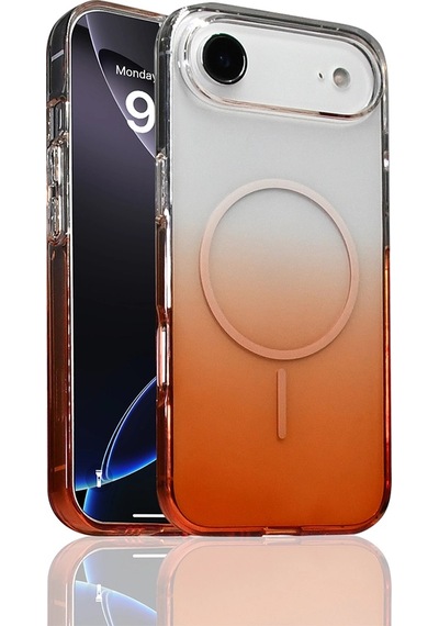 Apple Uyumlu iPhone 17 Air Kılıf M-safe Şarj Özellikli Zore Septik Silikon Kapak Çok Renkli