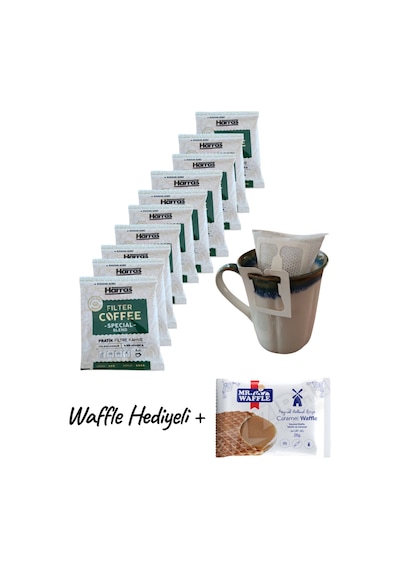 Tek Kullanımlık Filtre Kahve 10 Adet Special Blend 8grx10 Filtre