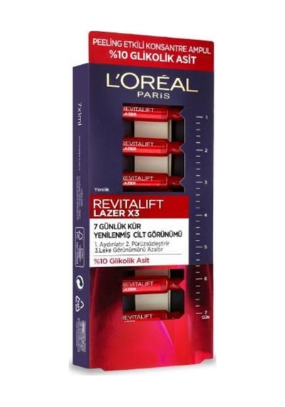 Yüz Bakim Serumu & Revitalift Lazer 7 Günlük Kür Peeling Etkili Ampul