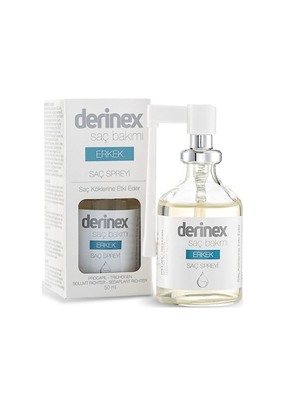 Derinex Erkek Saç Dökülmesine Etkili Sprey 50 Ml