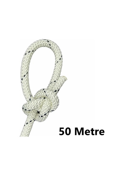 Orca 10mm 50 Metre İnşaat Gemici İş Güvenliği Çapa İpi İskota Halat
