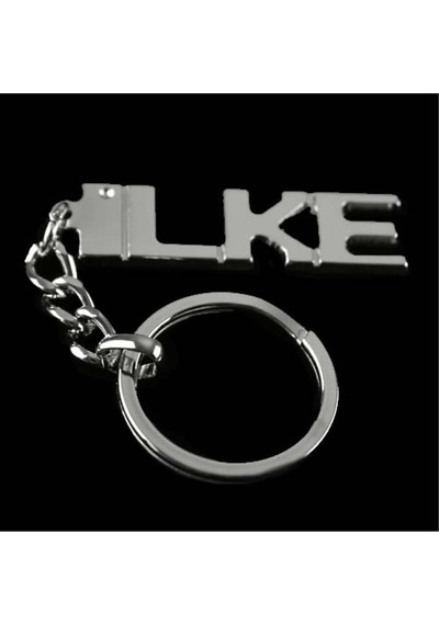 İlke - 516 - - Nazblsmm - İsimli Anahtarlık Çok Renkli