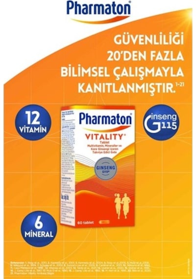 Pharmaton Vitality 60 Tablet