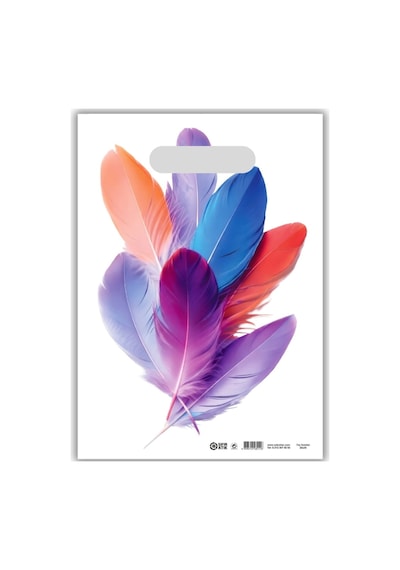 Eczane Hediyelik & Alışveriş Poşeti Bio Tüy Esintisi 25 x 35 CM 100 Adet