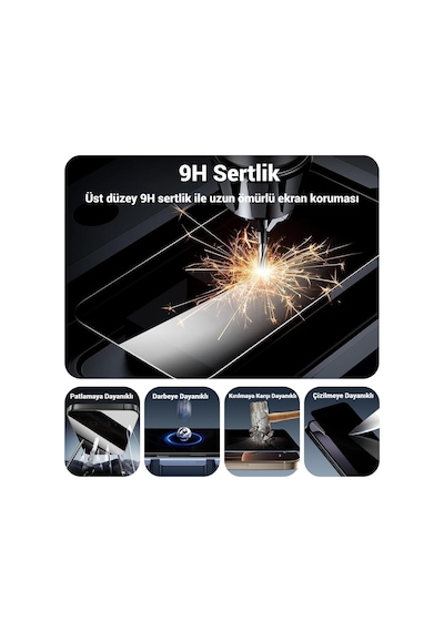 Infinix Note 11 Pro Uyumlu Gizlilik Filtreli Hayalet Ekran Koruyucu Nano Cam 2 Adet