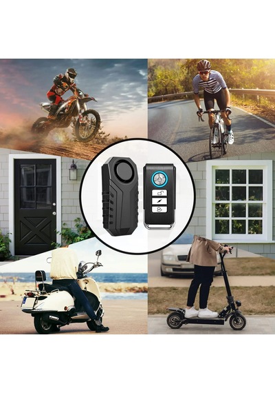 Hpytech Bisiklet Motosiklet Alarm Cihazı Uzaktan Kumandalı Koruma