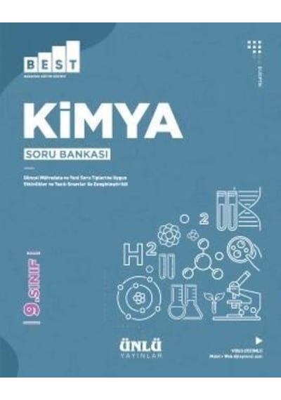 9.Sınıf Kimya Soru Bankası Best - Ünlü Yayınları