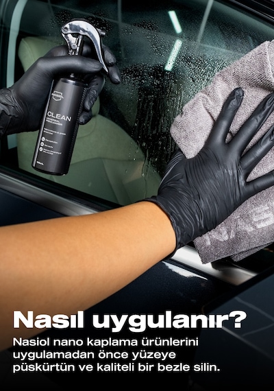Nasiol Clean Seramik Kaplama Öncesi Yüzey Temizleyici Genel Temizleme 150ML Araç Ev Temizlik Spreyi