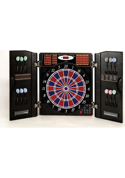 Profesyonel Elektronik Dart Tahtası Kabinli Karella Dart Cb-90