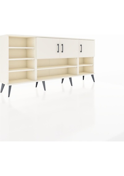 Arges Konsol 9 Raflı 3 Kapaklı 176x30x83 Aytaşı-aytaşı/çam Aytaşı/çam Arges Konsol 9 Raflı 3 Kapaklı 176x30x83 Aytaşı-aytaşı/çam Aytaşı/çam