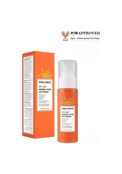 Ayrex Maruderm Spf 50+ Mineral Filtreli Güneş Kremi 50 Ml