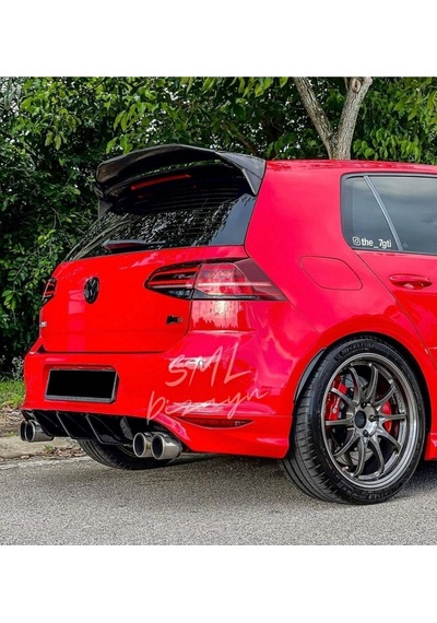 Volkswagen Golf 7 Oettinger Arka Ek Arka-tampon-ek Plastik