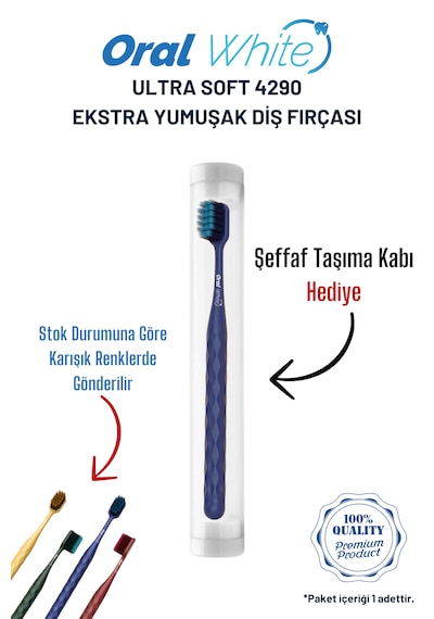 Oral White Ultra Soft 4290 Hassas Diş Fırçası