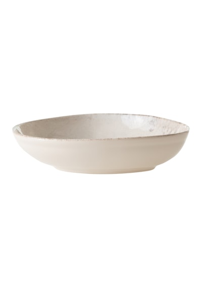 Mudo Home Trıbeca Çukur Tabak Krem 23cm Çok Renkli