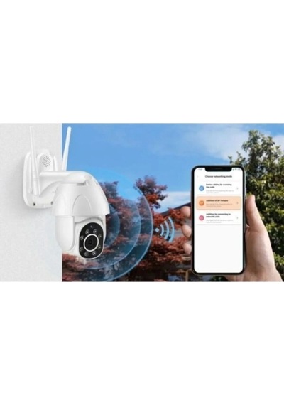 Miaxtreme 360 Ip Güvenlik Kamera Gece Görüş Sensörlü Harekete Duyarlı 1080p 4k Ip Güvenlik Kamerası