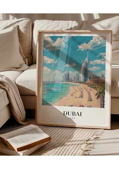 Çerçevesiz Poster Dubai'nin Lüks Sahilleri
