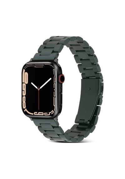 Apple Uyumlu  Watch Ultra 49 MM Kordon Krd-04 Metal Kordon