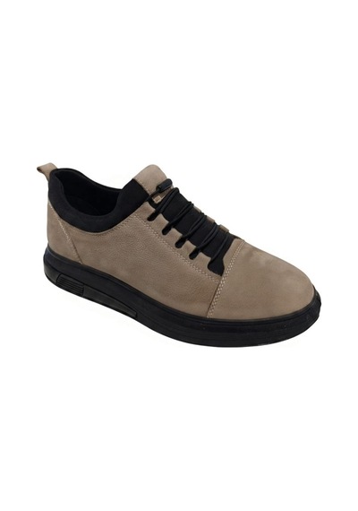 Mr Quinn 1640 Kum Nubuk Erkek Sneaker Bej
