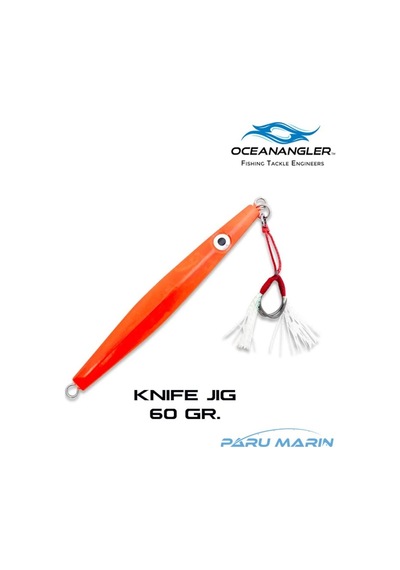 Ocean Angler Knife Jig 60Gr. Fanta