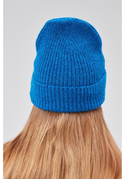 Derikem Basic Şık Standart Lüks Unisex Tiftik Bere Mavi