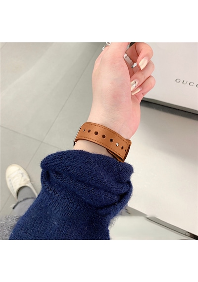 Huawei Watch Gt5 46mm İle Uyumlu Premium Classic Deri Görünümlü Kordon