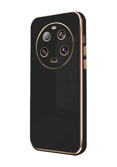 Xiaomi Mi 14 Ultra Uyumlu Kılıf Volet Silikon - Siyah