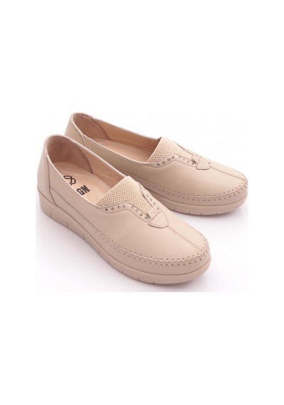 Dgn 2000 Kadin Comfort Ayakkabi Bej