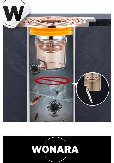 Premium Mutfak Banyo Uyumlu Dn40-dn50 Borular İçin Koku Ve Geri Akış Önleyici Gider Tahliye Aparatı