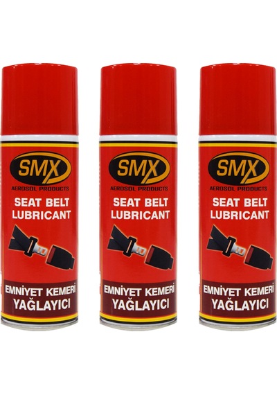 Smx Emniyet Kemeri Yağlayıcı 3 Adet 200 ML