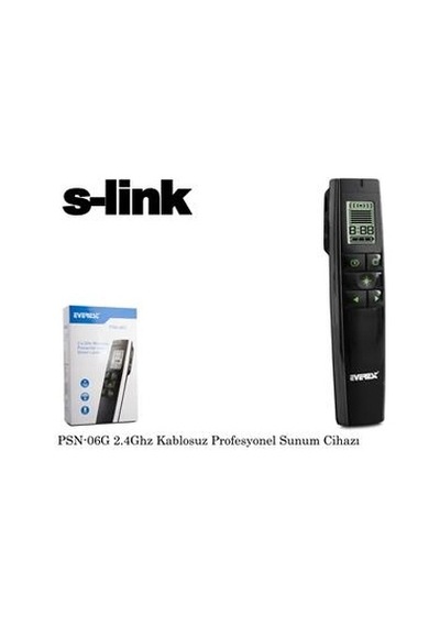 Everest Psn-06g 2.4ghz Kablosuz Profesyonel Presenter Kdo