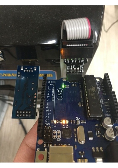 10 Pin To 6 Pin Atmel Programlayıcı Çevirici Kartı Arduino Uno R3 Mega 2560 Avrısp Mkıı Usbasp
