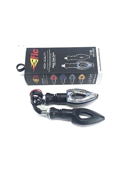 Sarı-led Sinyal Üçgen Motorsiklet Atv-utv-cg-