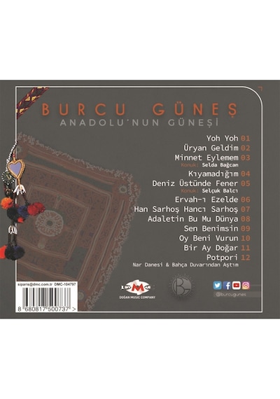 Burcu Güneş - Anadolu'nun Ateşi CD