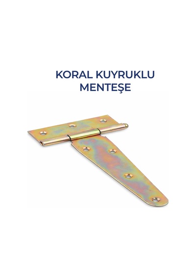 Kuyruklu Kapı Menteşesi No:4 13 Cm Dayanıklı Menteşe 2 Adet