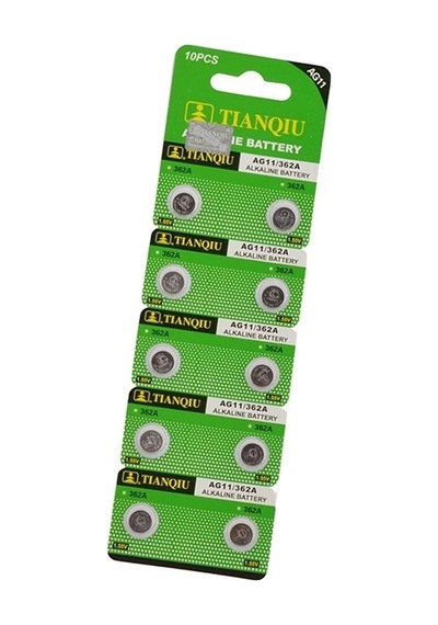 Tıanqıu Ag11 Lr721/362 Alkalin 10'lu Düğme Pil Evimdeyokyok