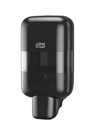 Tork Mini S5 Siyah Sabun Ve Dezenfektan Dispenseri 565208 + 525502 Köpük Sabun Hediyeli