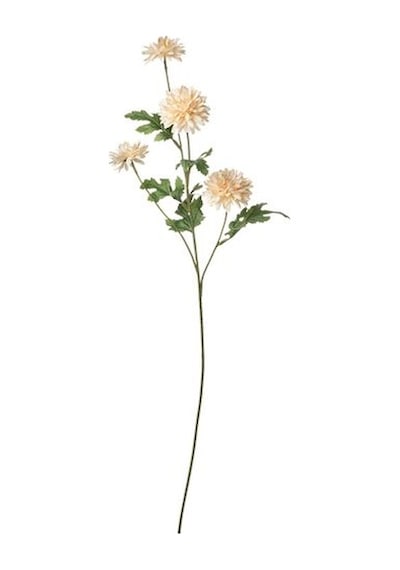 Ikea Smycka Yapay Çiçek, Beyaz, 71 Cm, İç-dış Mekan Krizantem
